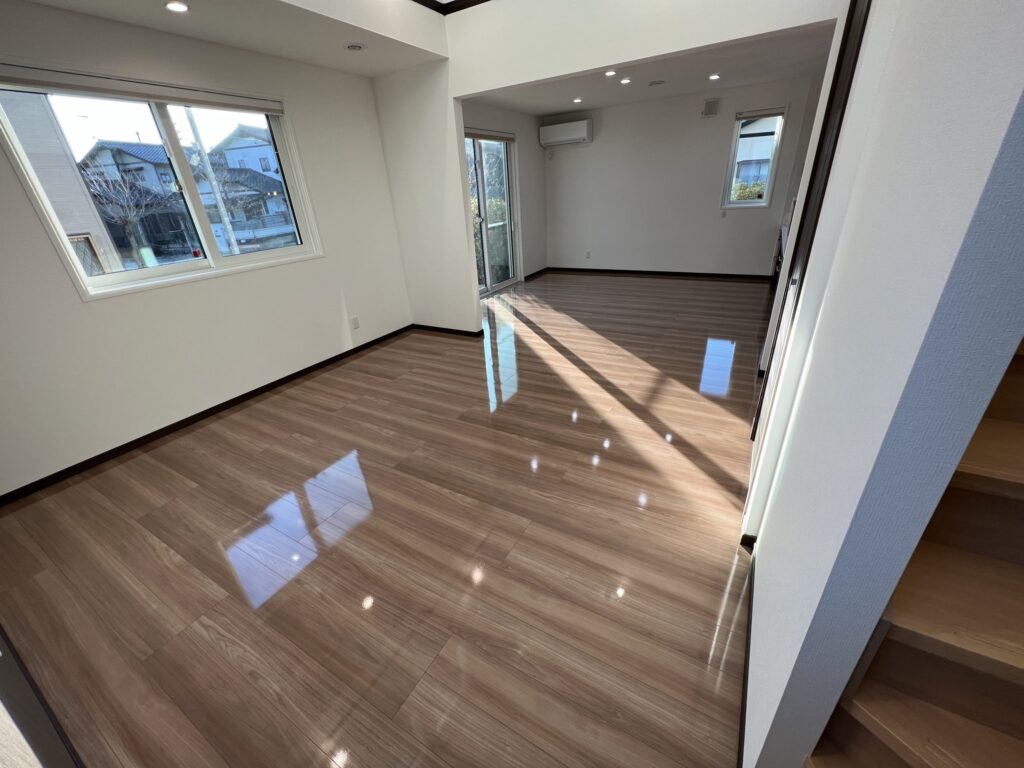 札幌市豊平区ハウスクリーニング　ワックス掛け