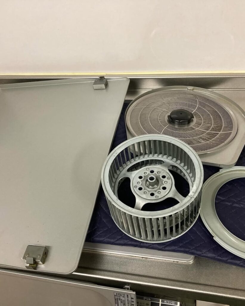 札幌市中央区ハウスクリーニング　レンジフードクリーニング